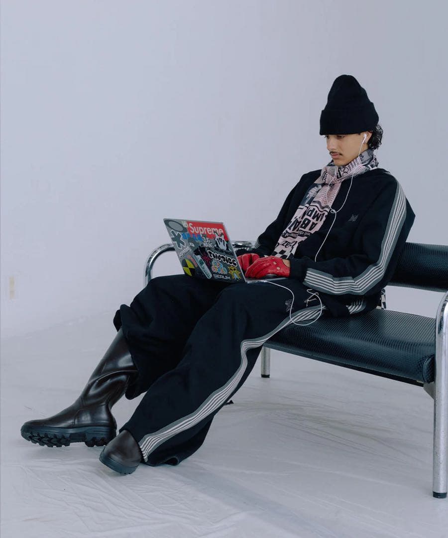 ま*ろ様 NEEDLES/ニードルズ/LHP/L.H.P スウェット スラックス