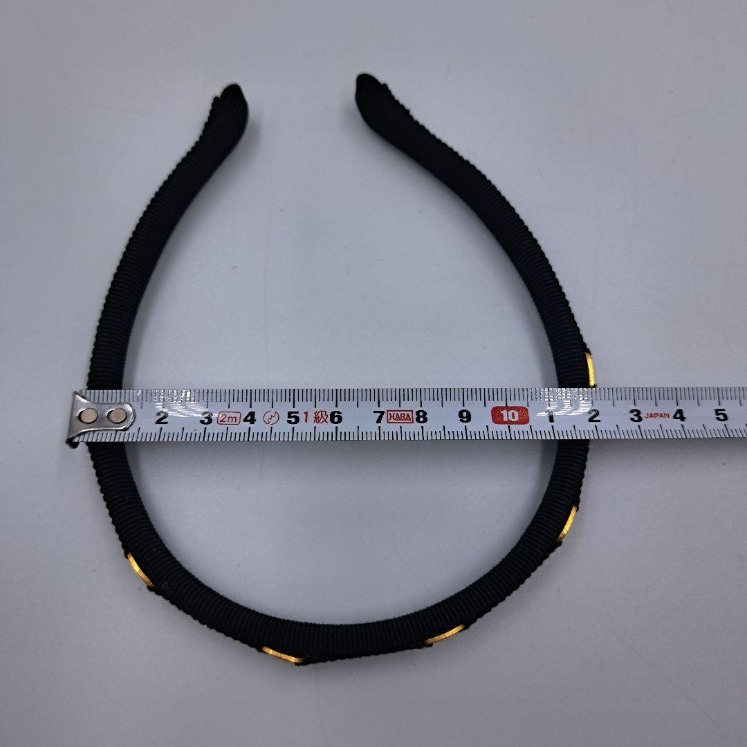 Salvatore Ferragamo ブラック カチューシャヘアバンド