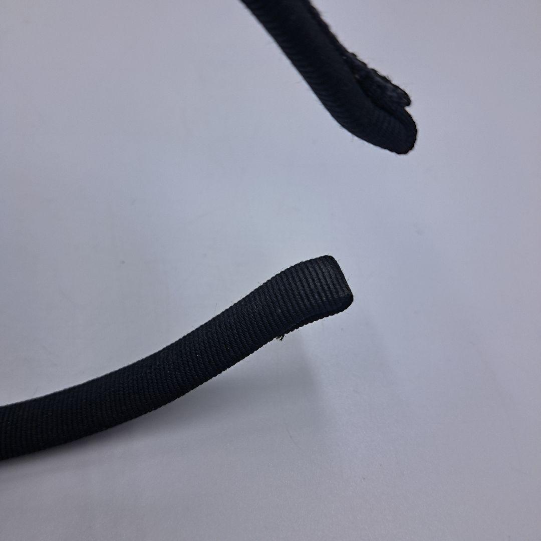 Salvatore Ferragamo ブラック カチューシャヘアバンド