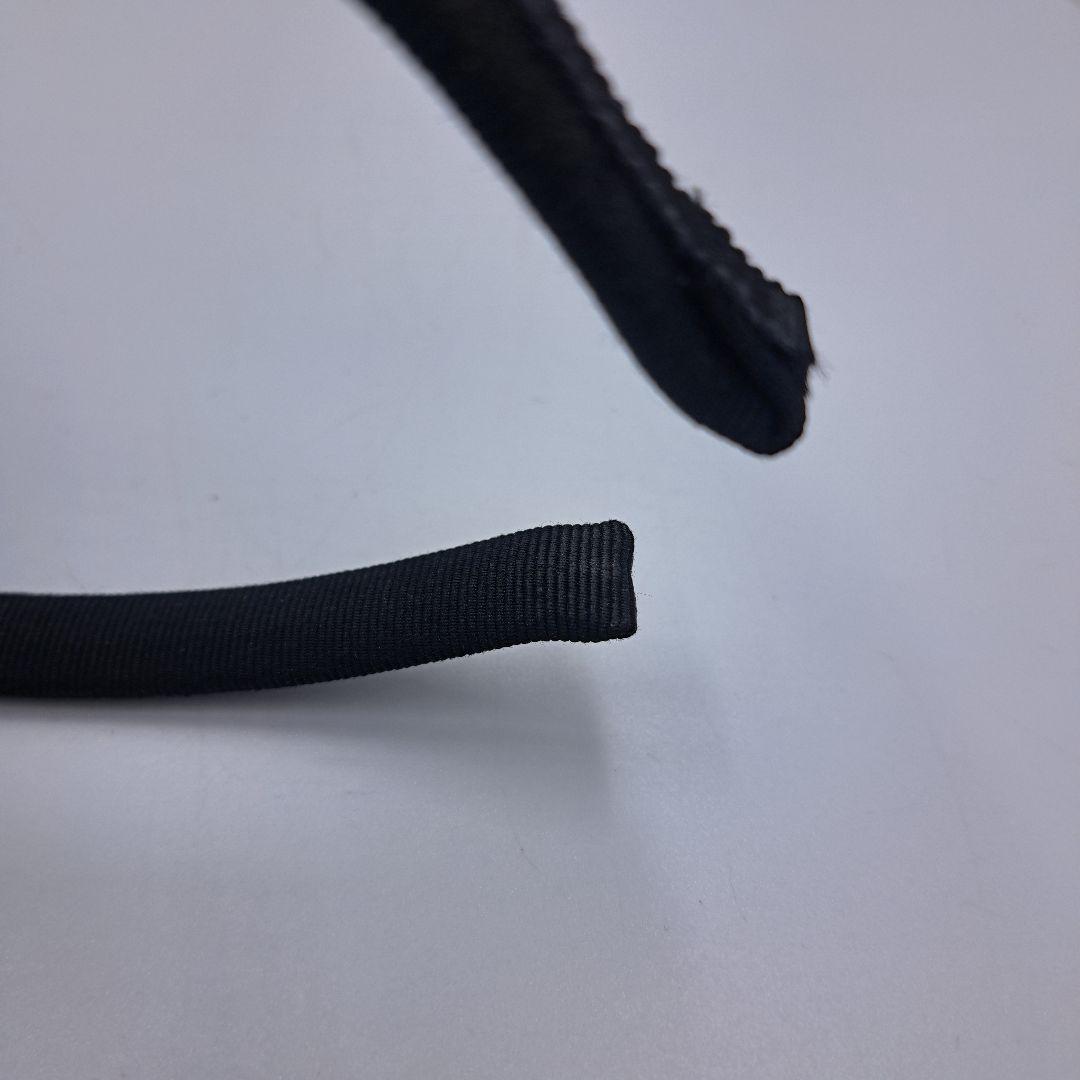 Salvatore Ferragamo ブラック カチューシャヘアバンド