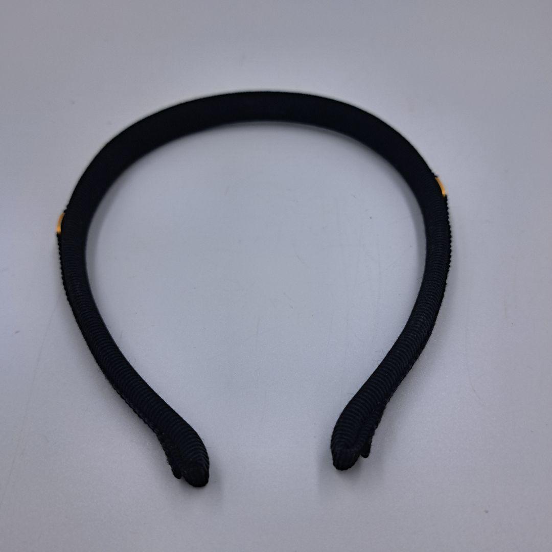 Salvatore Ferragamo ブラック カチューシャヘアバンド