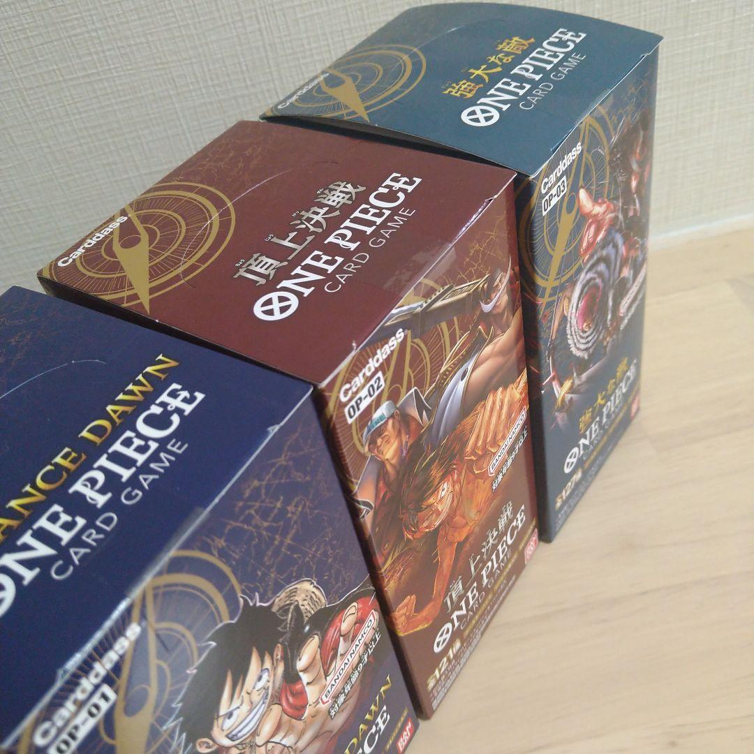 ル*要様 ワンピースカードゲーム ロマンスドーン 頂上決戦 強大な敵 テープ付未