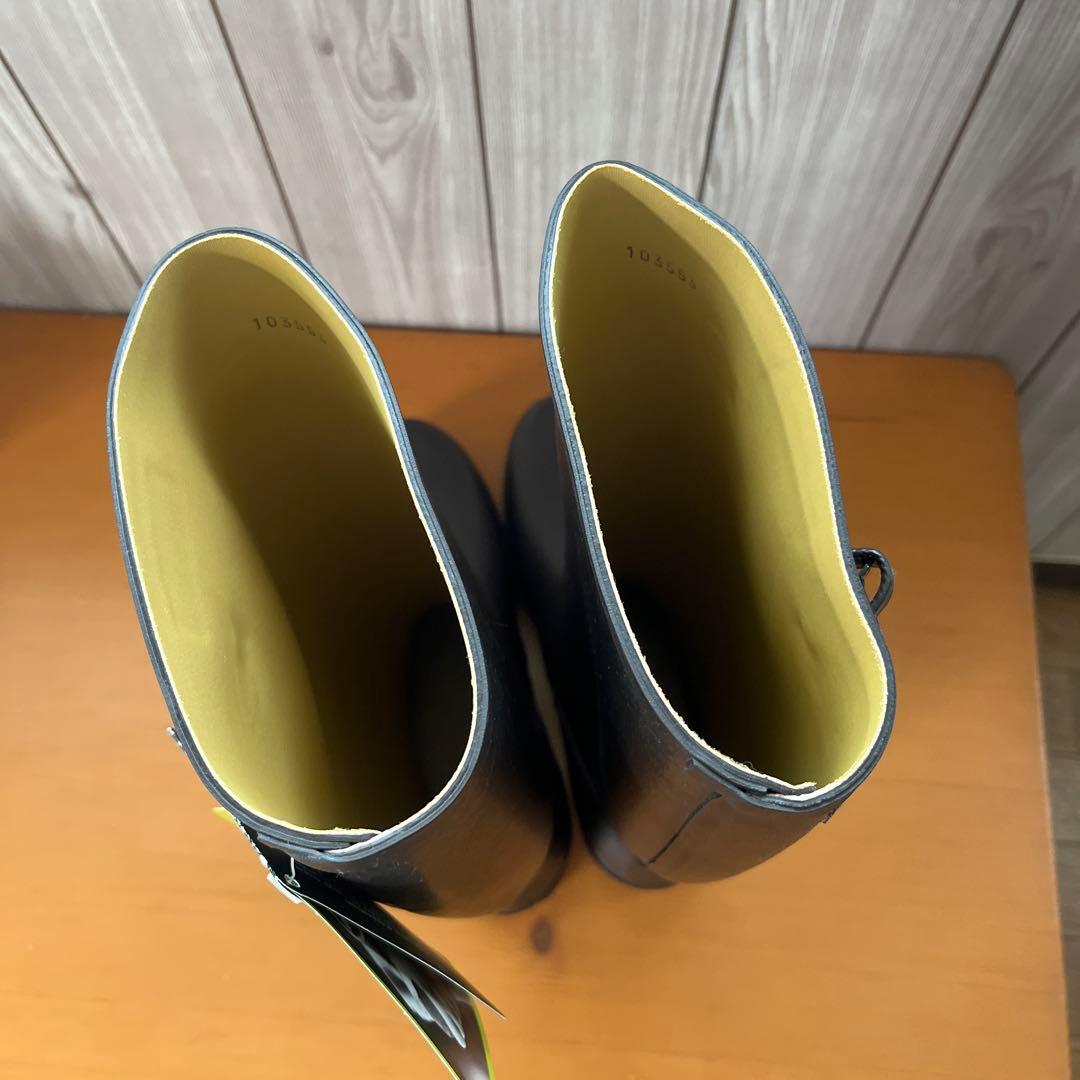 エーグル　AIGLE ダークブラウンレインブーツ 39 24.5cm 未使用品