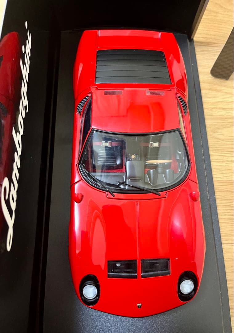 京商 ランボルギーニ ミウラ P400 Red 1/18