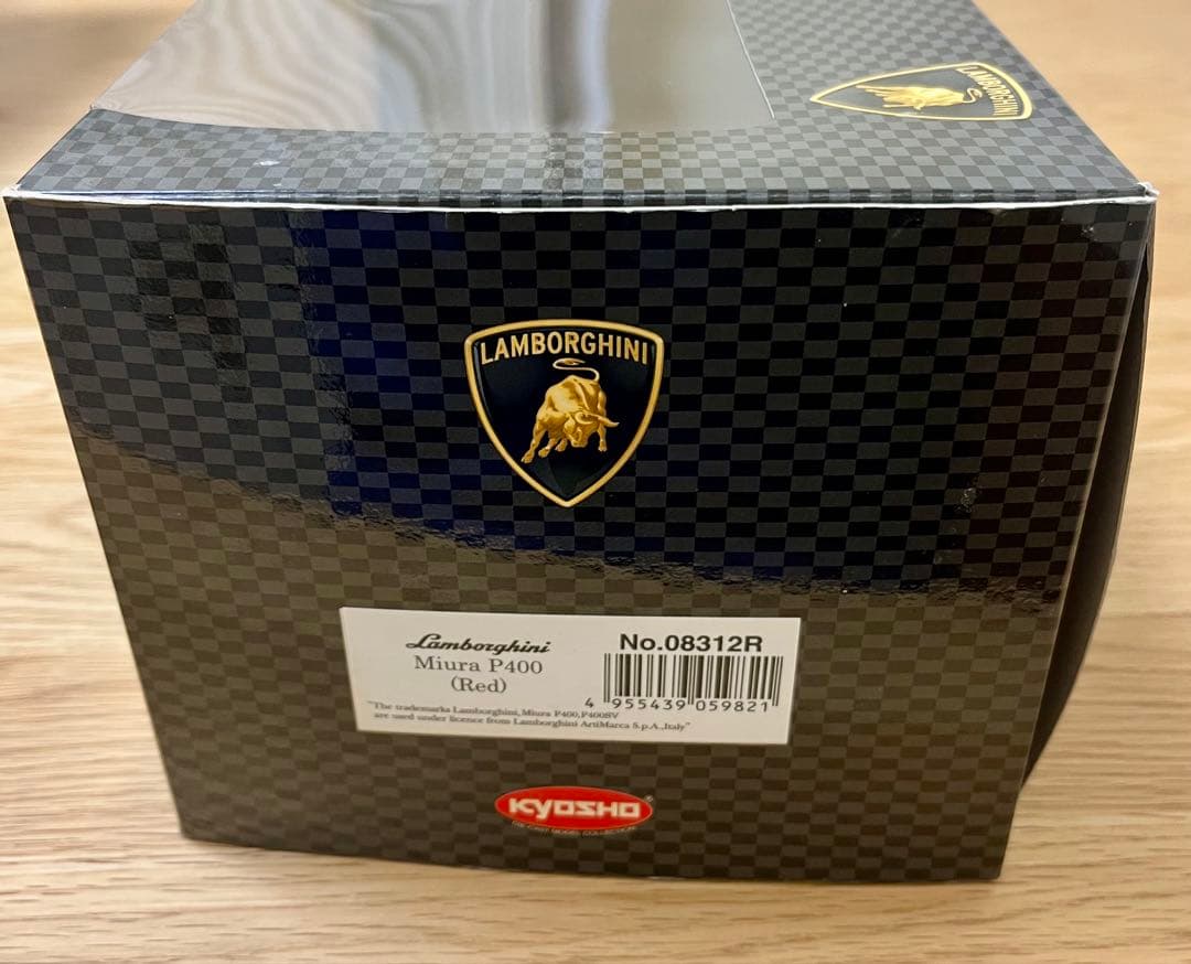 京商 ランボルギーニ ミウラ P400 Red 1/18