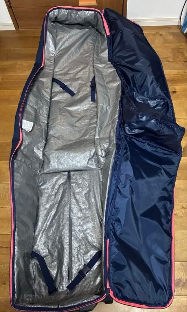 【美品】ROXY スキー　スノーボード　大容量キャリー付きケース