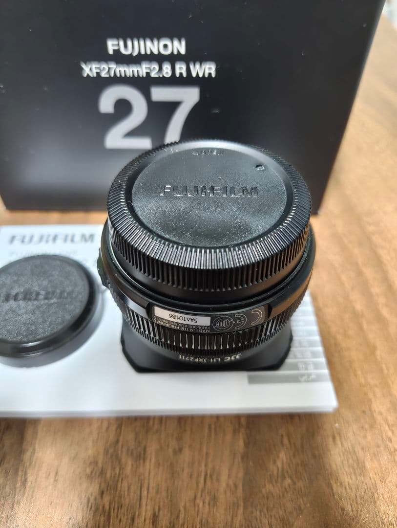 Fujinon XF27mmF2.8 R WR レンズ