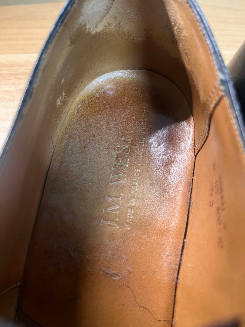 J.M.WESTON ジェイエムウエストン　300ストレートチップ　サイズ7/D