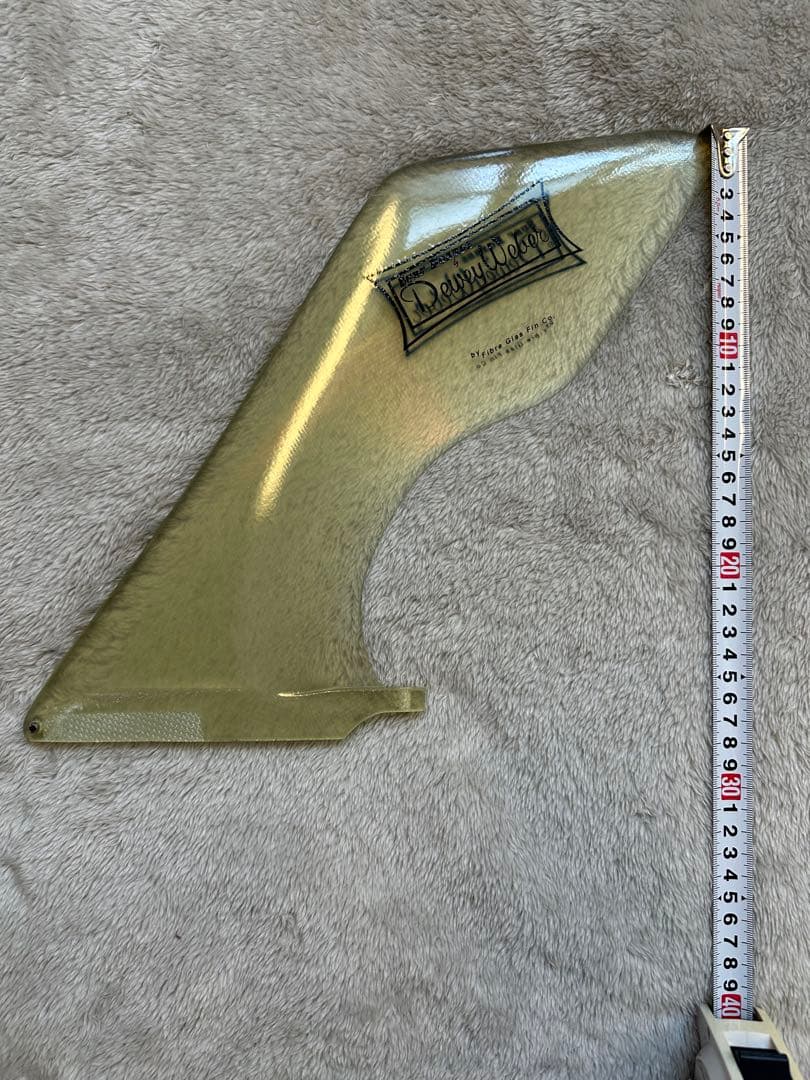 Dewey Weber サーフボードフィン クリア