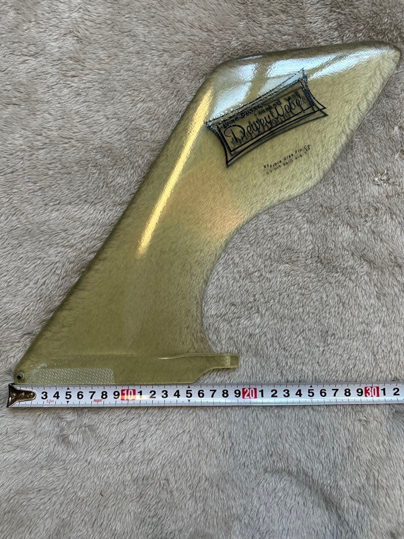 Dewey Weber サーフボードフィン クリア