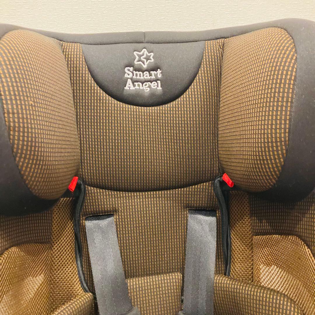 スマートエンジェル ジュニアシート FIX-BR ISOFIX ブラウン