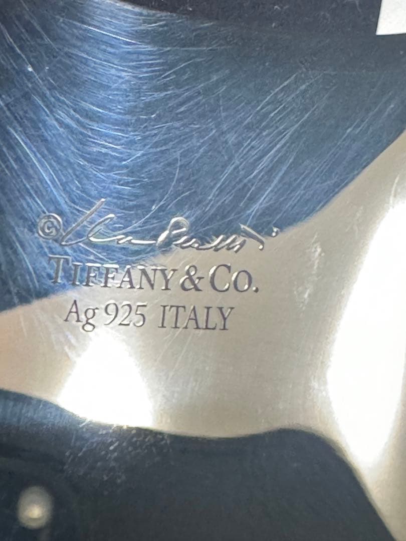 エレサ ペレッティ スモール スターリングシルバー ボーンカフ右手用