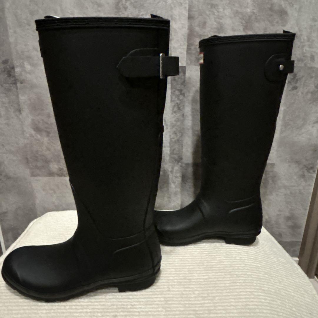 ✨新品未使用✨ HUNTER ハンター 長靴 ベルトストラップ ロング丈