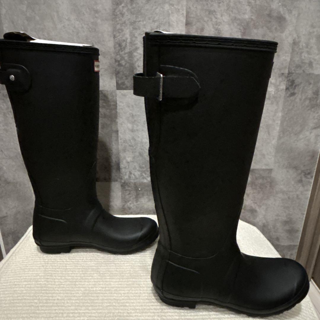 ✨新品未使用✨ HUNTER ハンター 長靴 ベルトストラップ ロング丈
