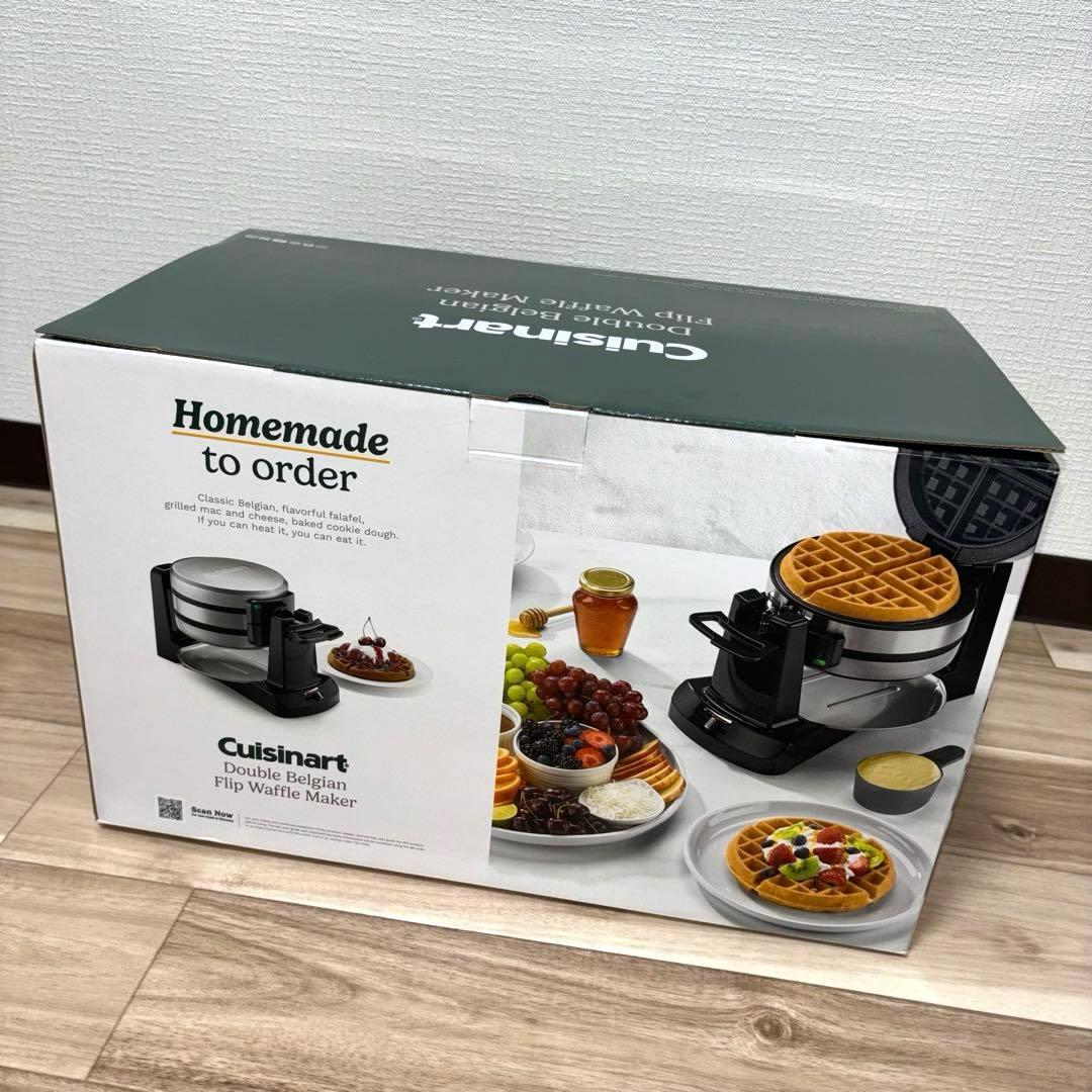クイジナート フリップ式 ダブルワッフルメーカー WAF-F40