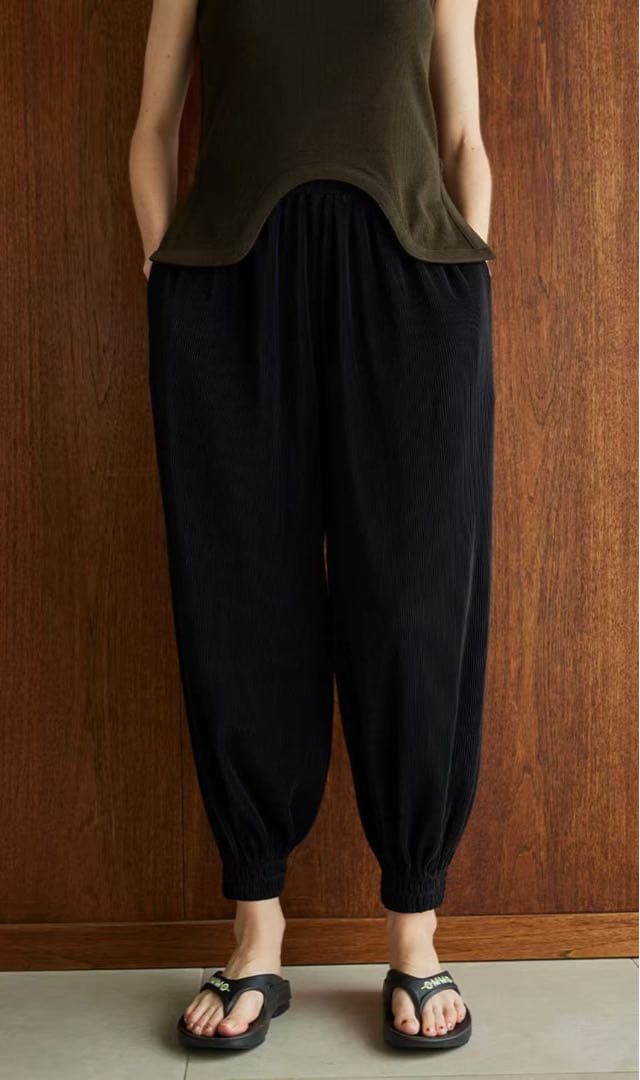 パンツ OMMO PLEATS ALADDIN PT