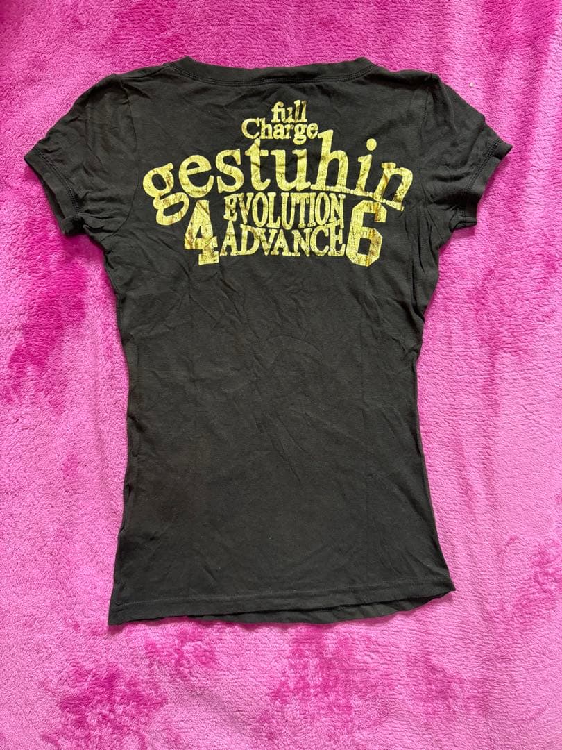 d.i.a VネックTシャツ 黒