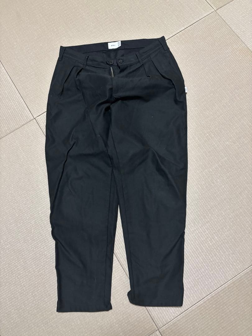 WTAPS ブラック チノパンツ サイズX 03 WTAPS 20AW BIZZ