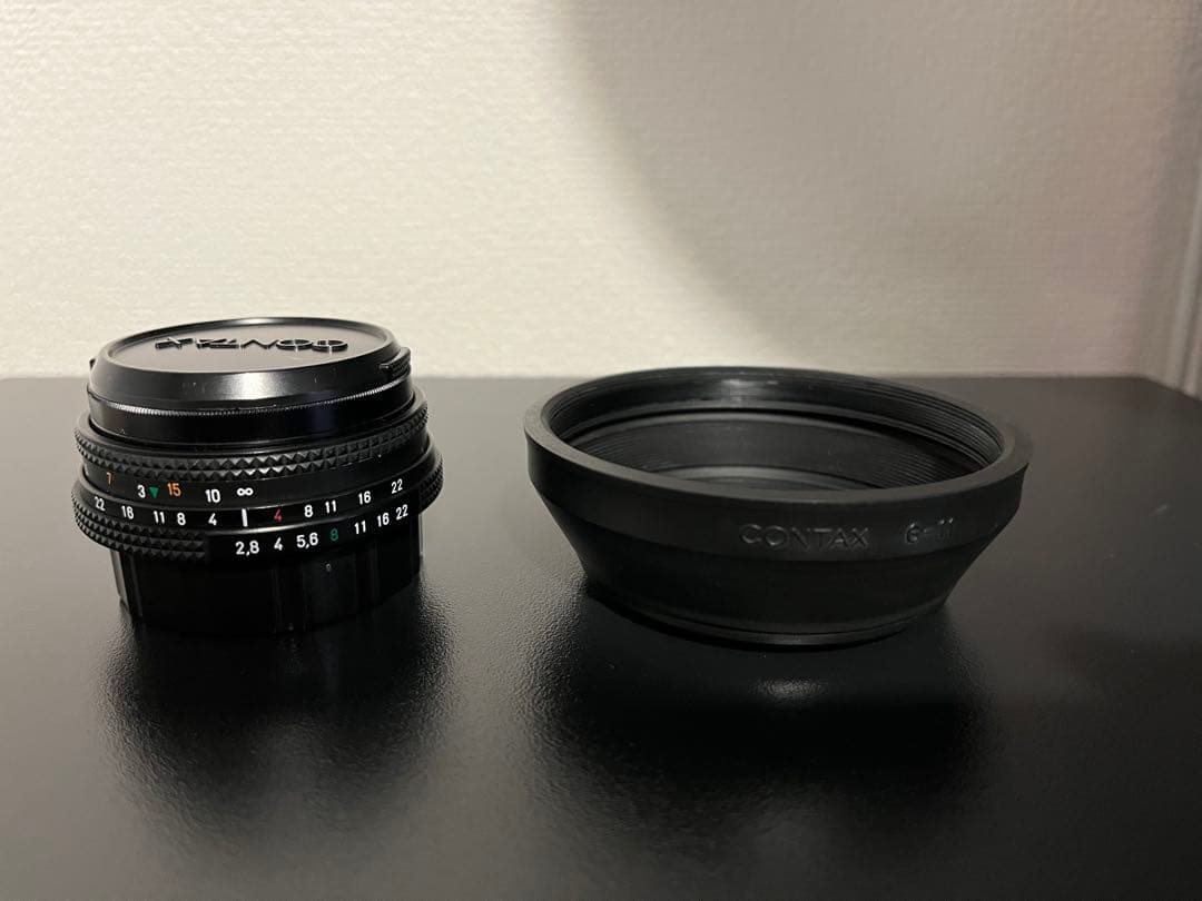 レンズ(単焦点) CONTAX Carl Zeiss Tessar 45mm F2.8 T*