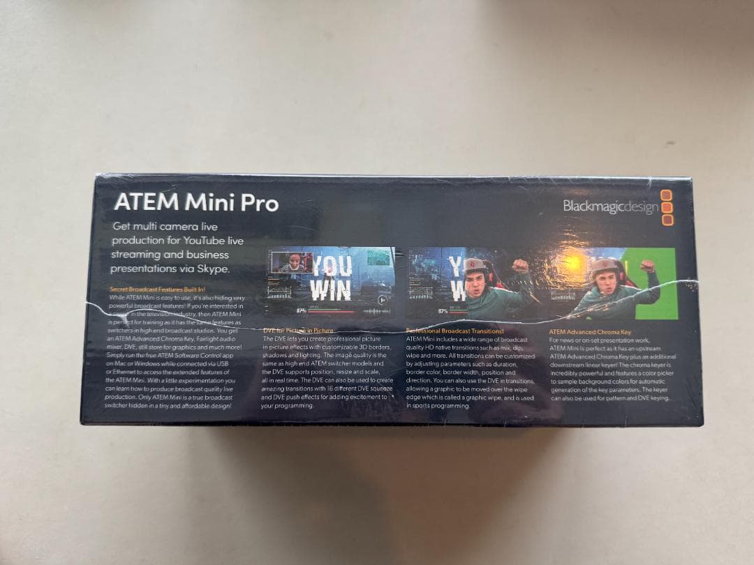 Blackmagic Design スイッチャー ATEM Mini Pro