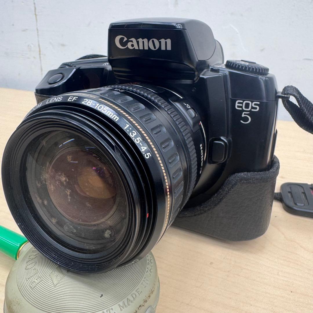 SI314☆Canon☆EOS5☆フィルム☆一眼☆カメラ☆カメラバッグ付き☆