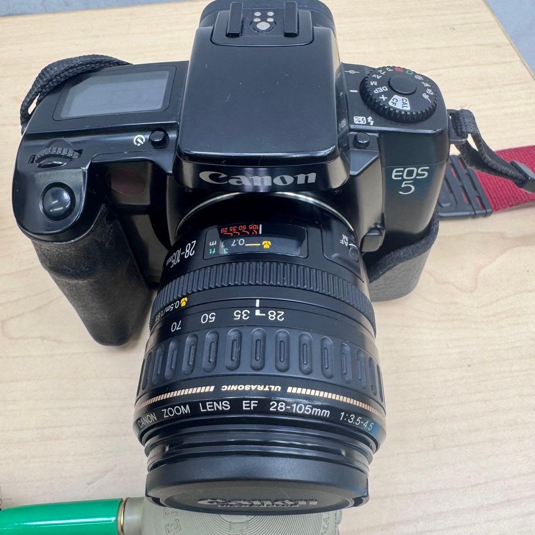 SI314☆Canon☆EOS5☆フィルム☆一眼☆カメラ☆カメラバッグ付き☆