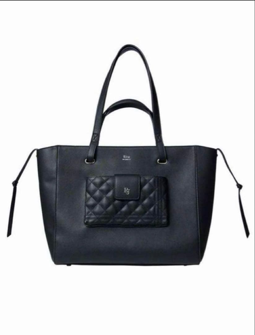 riu Synthetic leather tote bag Rちゃん