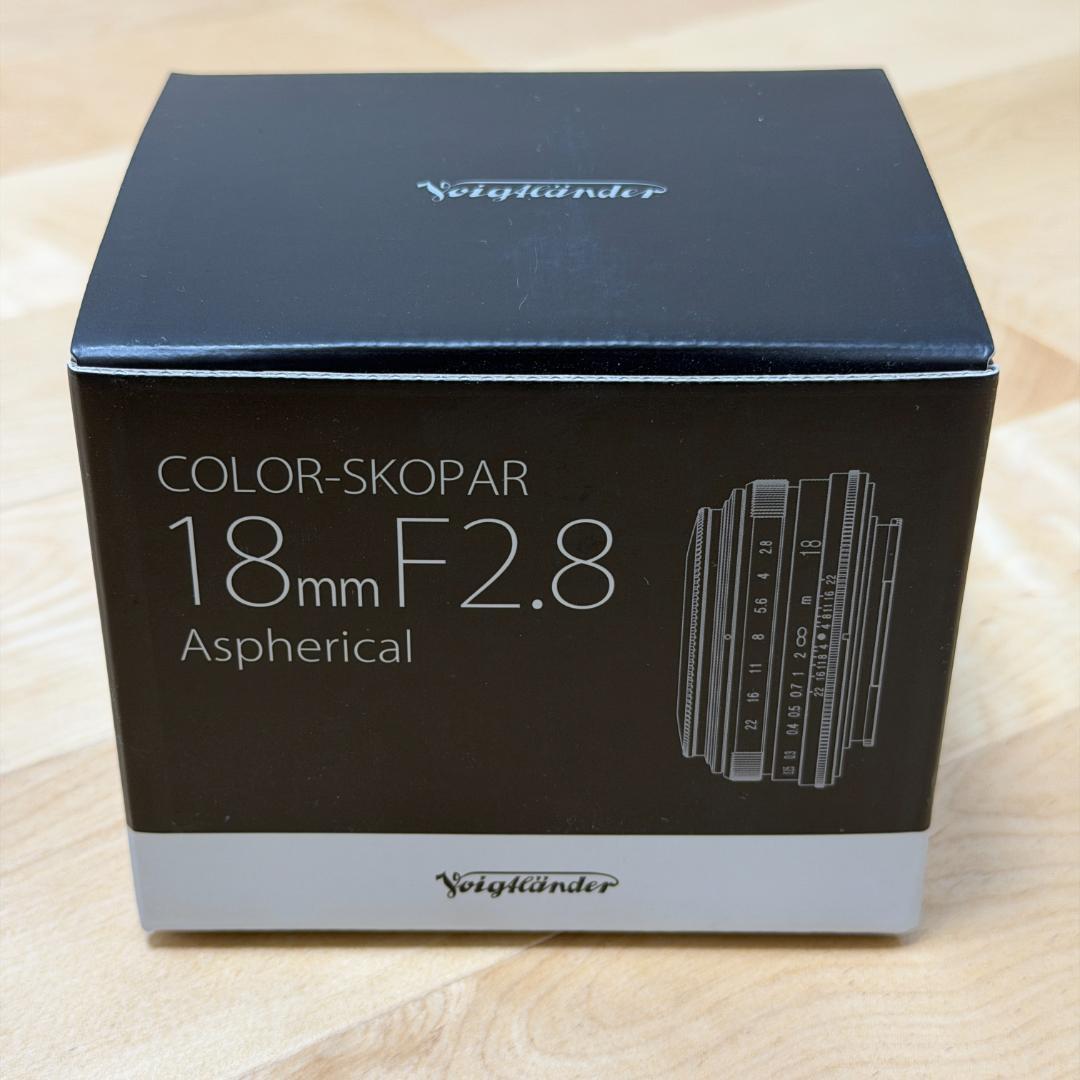 フォクトレンダー COLOR-SKOPAR 18mm F2.8 Xマウント