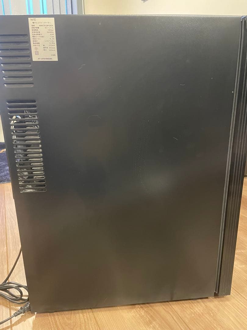 ◆美品◆WIEワインクーラー　静音式　ペルチェ式　ワインセラー