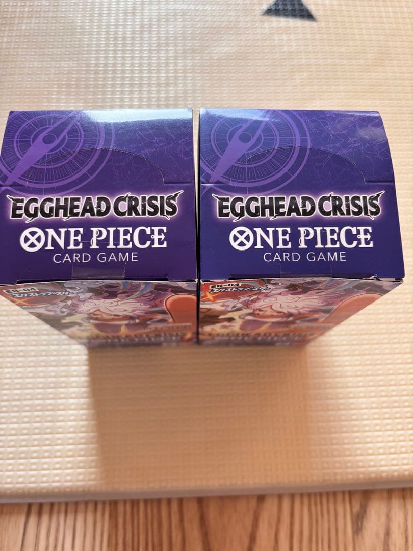 EGGHEAD CRISIS ONE PIECE カードゲーム24パック入り2箱