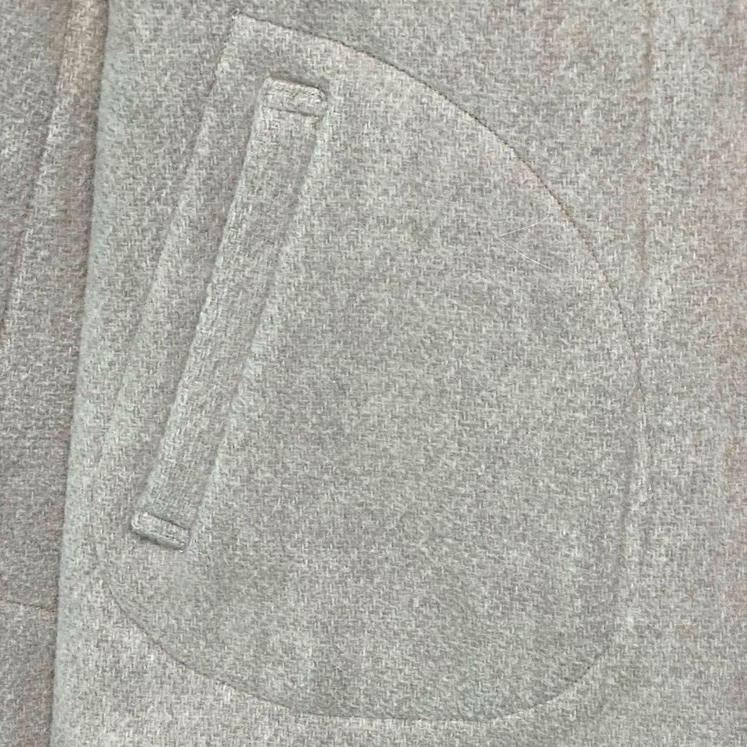 DANTON ダントン ウールモッサコート 36サイズ 丸襟 JD-8243