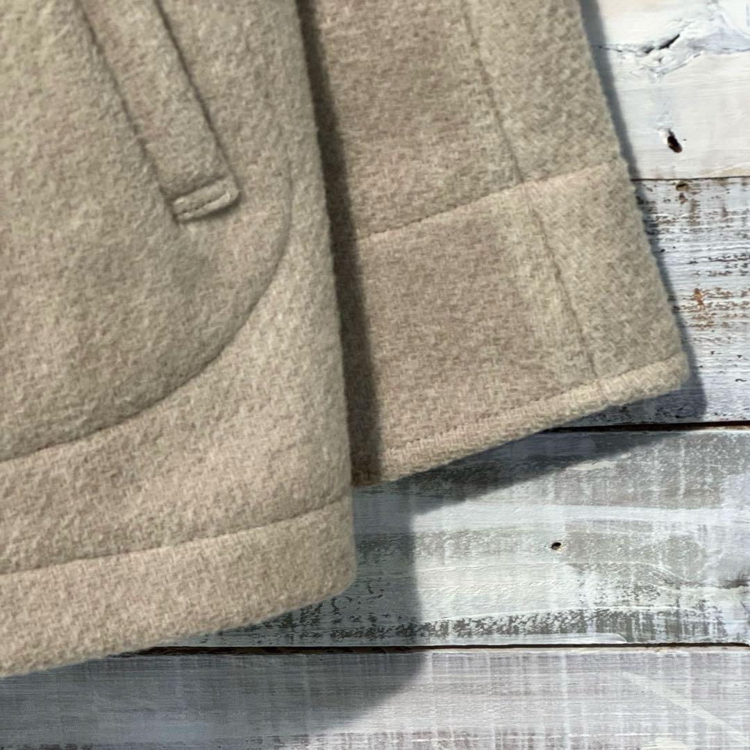 DANTON ダントン ウールモッサコート 36サイズ 丸襟 JD-8243