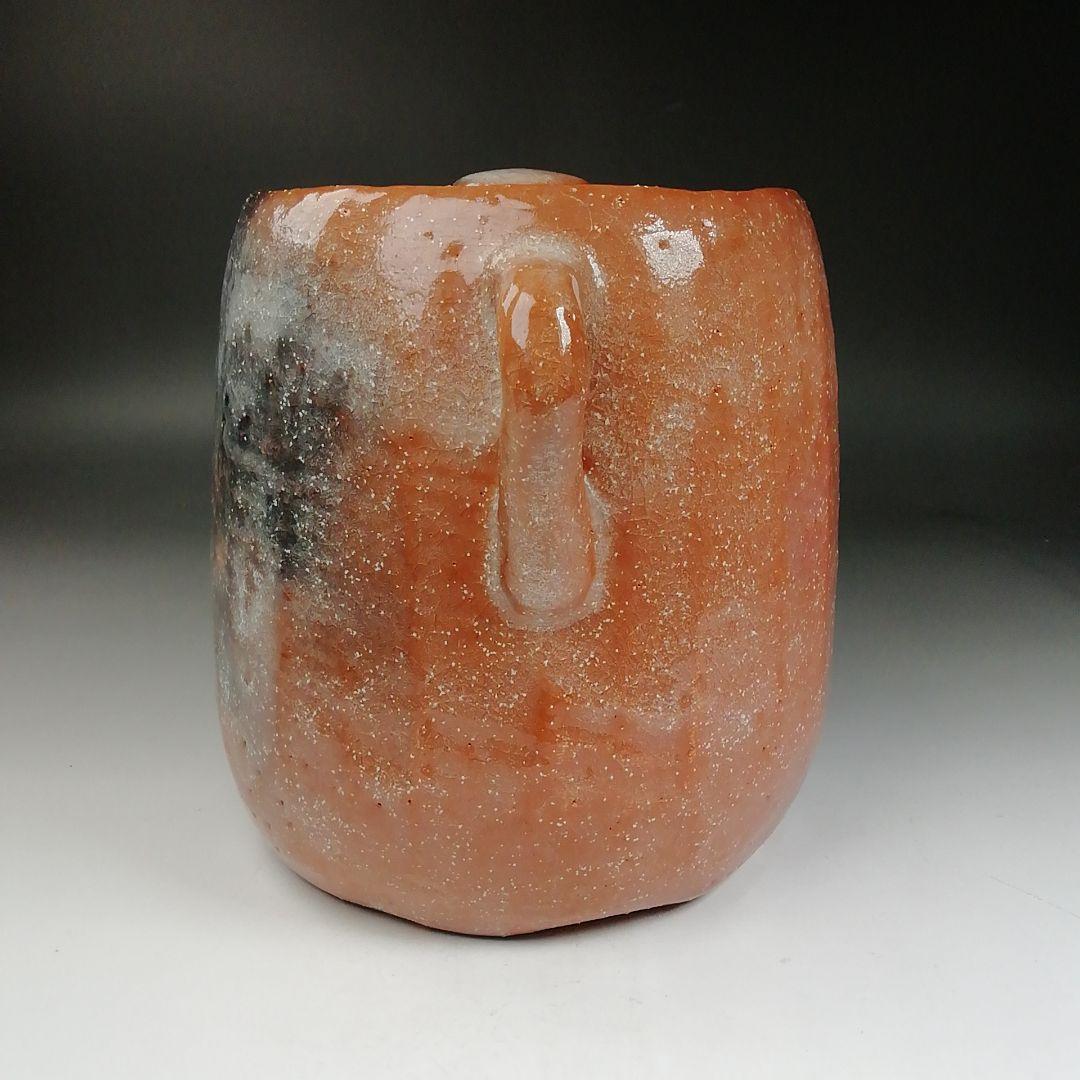 Ｔ９９４　水指　『赤楽　水指』『楽入 造』　共箱　茶道具