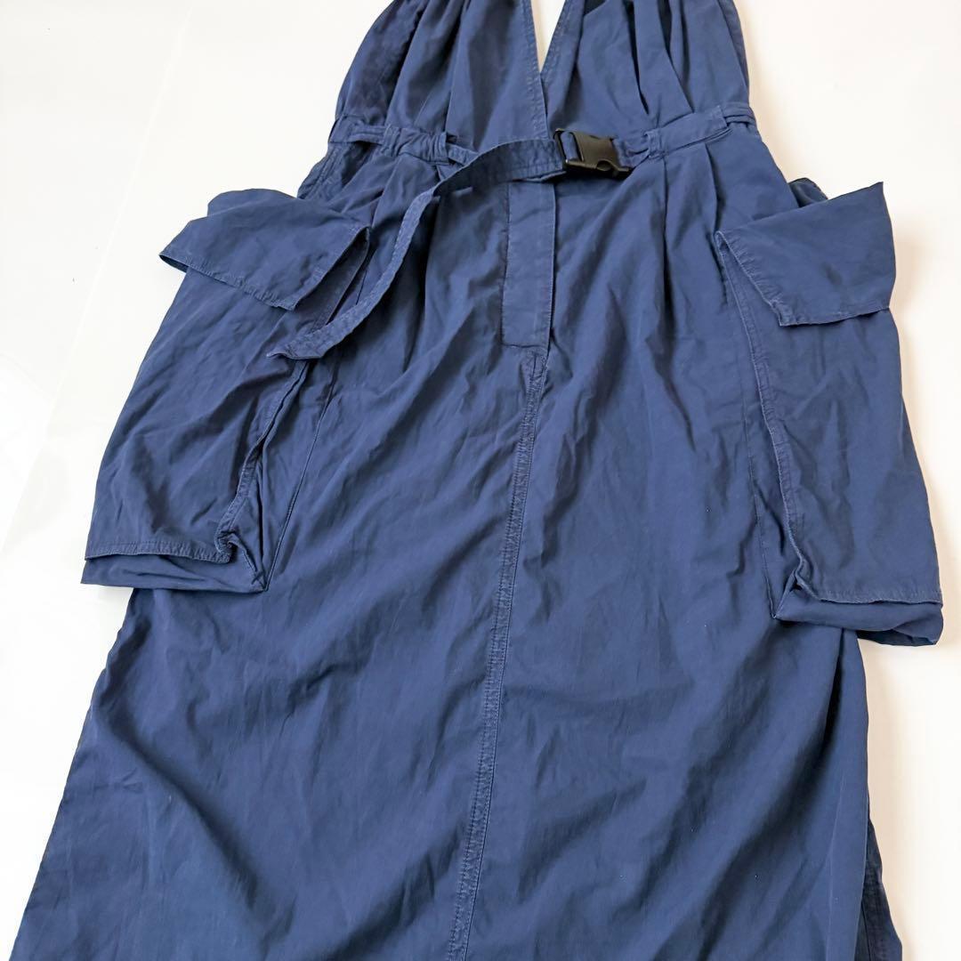 ドリスヴァンノッテン ジャンプスカート　ワンピース　ネイビー　36