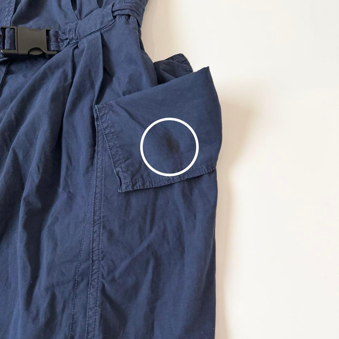 ドリスヴァンノッテン ジャンプスカート　ワンピース　ネイビー　36