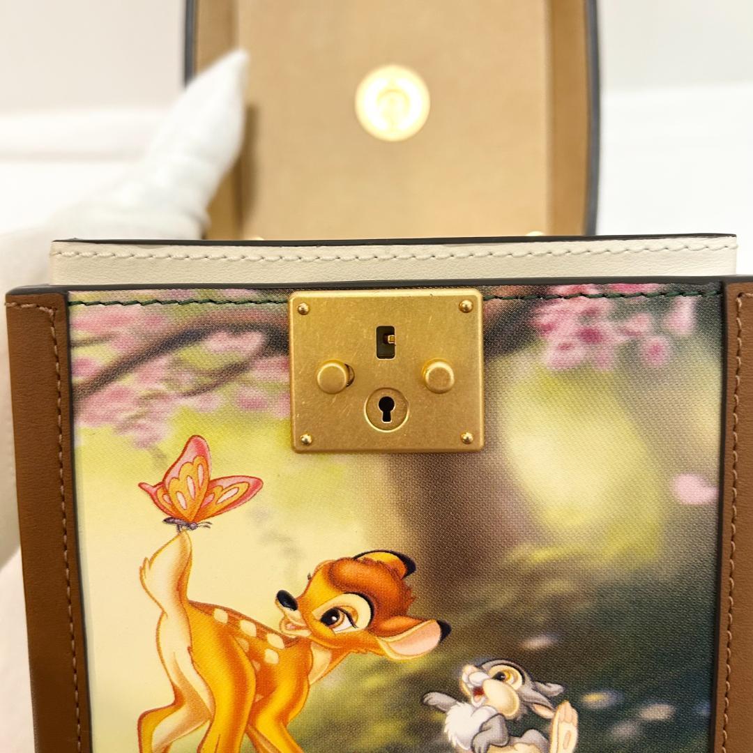 kate spade 新品未開封 ディズニーコラボ バンビ クラッチバッグ