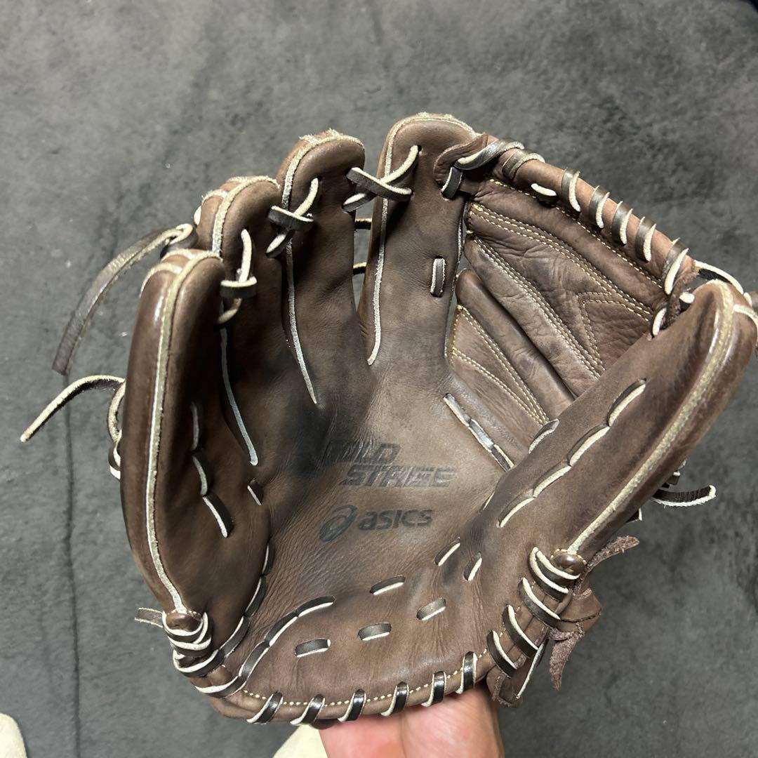 GOLD STAGEブラウン 硬式野球グローブ