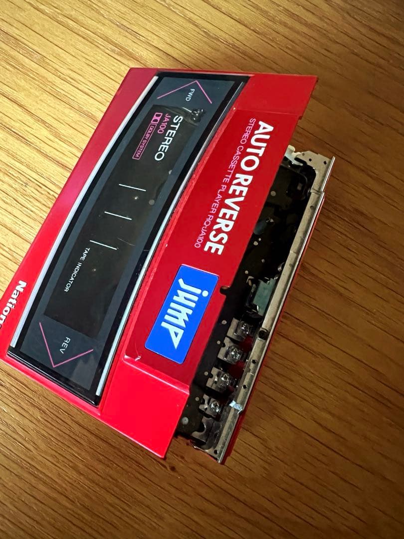 national RQ-JA100 ポータブルカセットプレイヤー