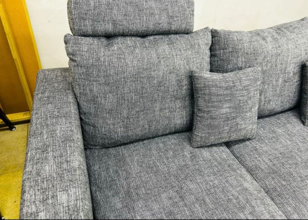 LOWYA カウチソファ グレー　超美品!！　今週日曜まで直接引き取りのみ！！