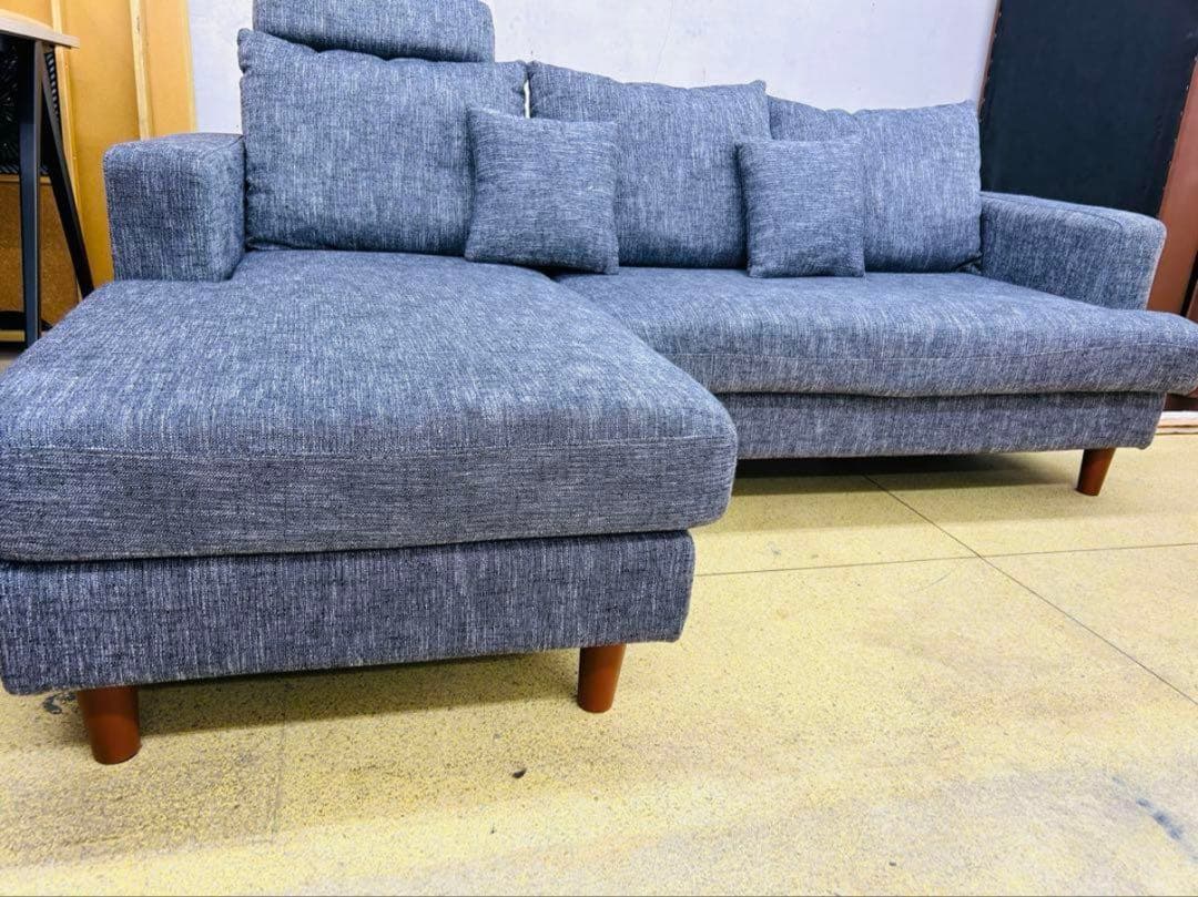 LOWYA カウチソファ グレー　超美品!！　今週日曜まで直接引き取りのみ！！