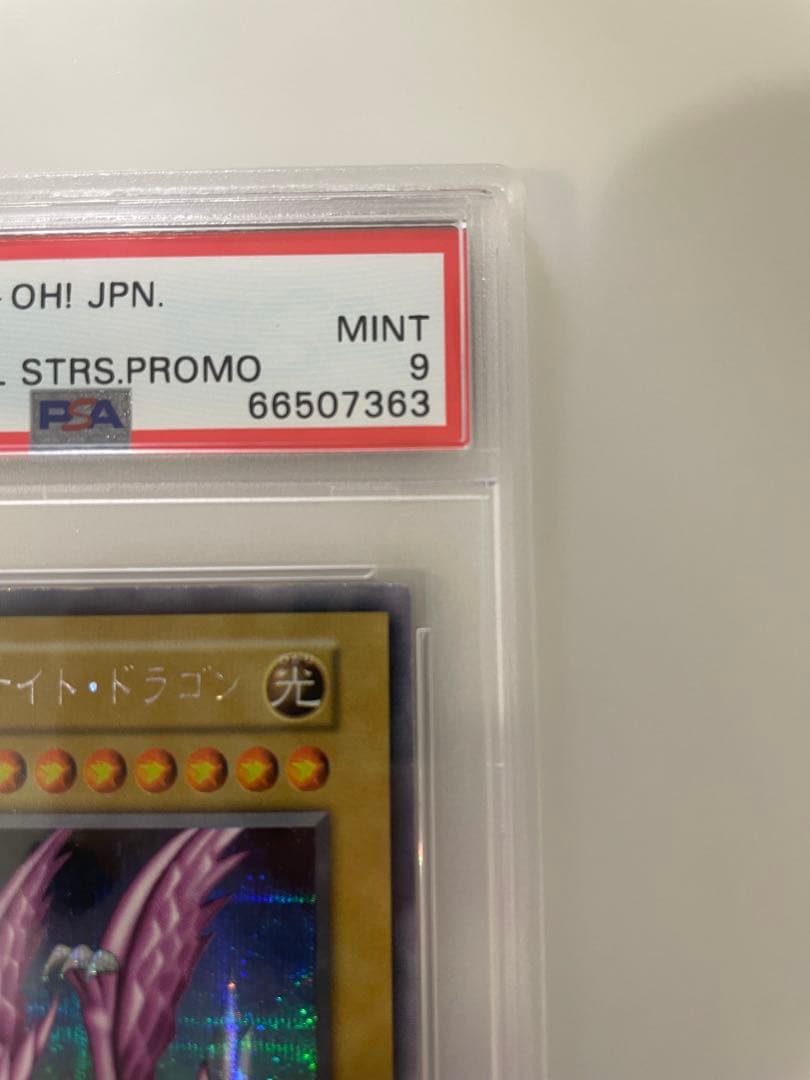遊戯王ホーリーナイトドラゴンpsa9