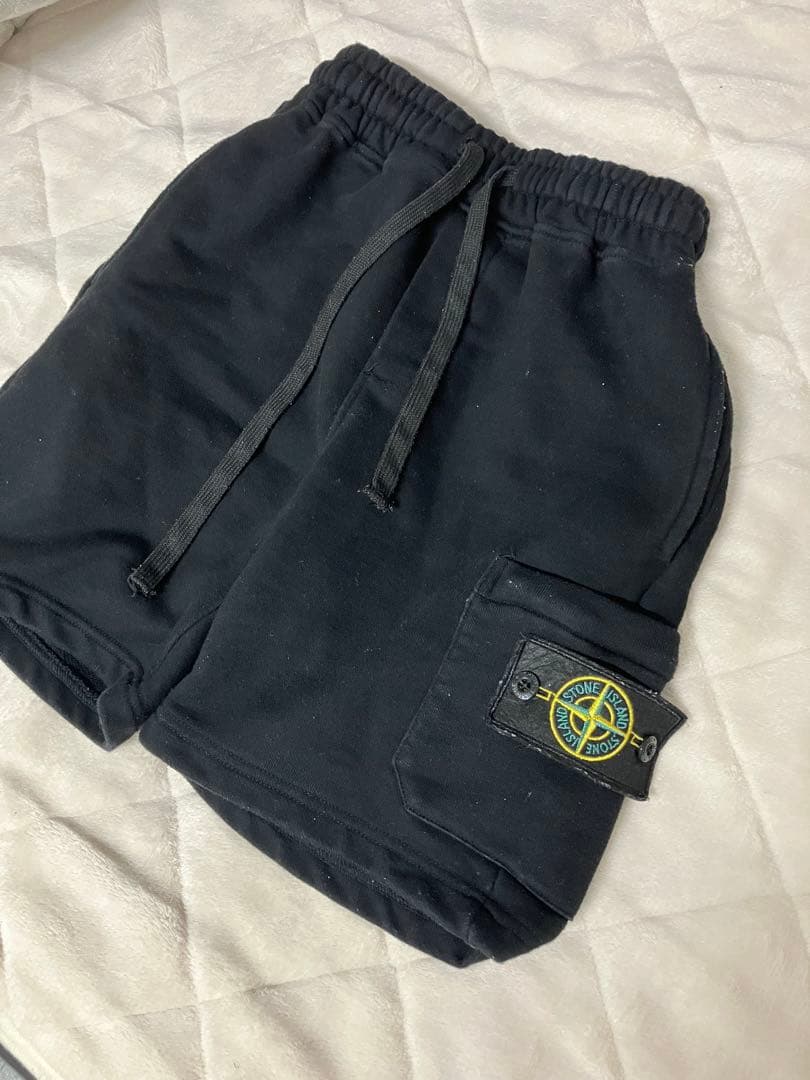 STONE  ブラックショートパンツ