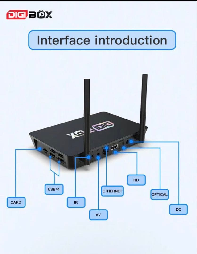 最も人気のあるテレビボックス DIGIBOX D3PLUS ライブテレビボックス