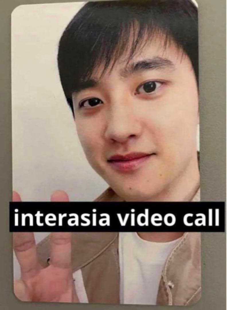 ギョンス　韓国限定バレンタイン映画特典 言えない秘密 ポラロイド カレンダー