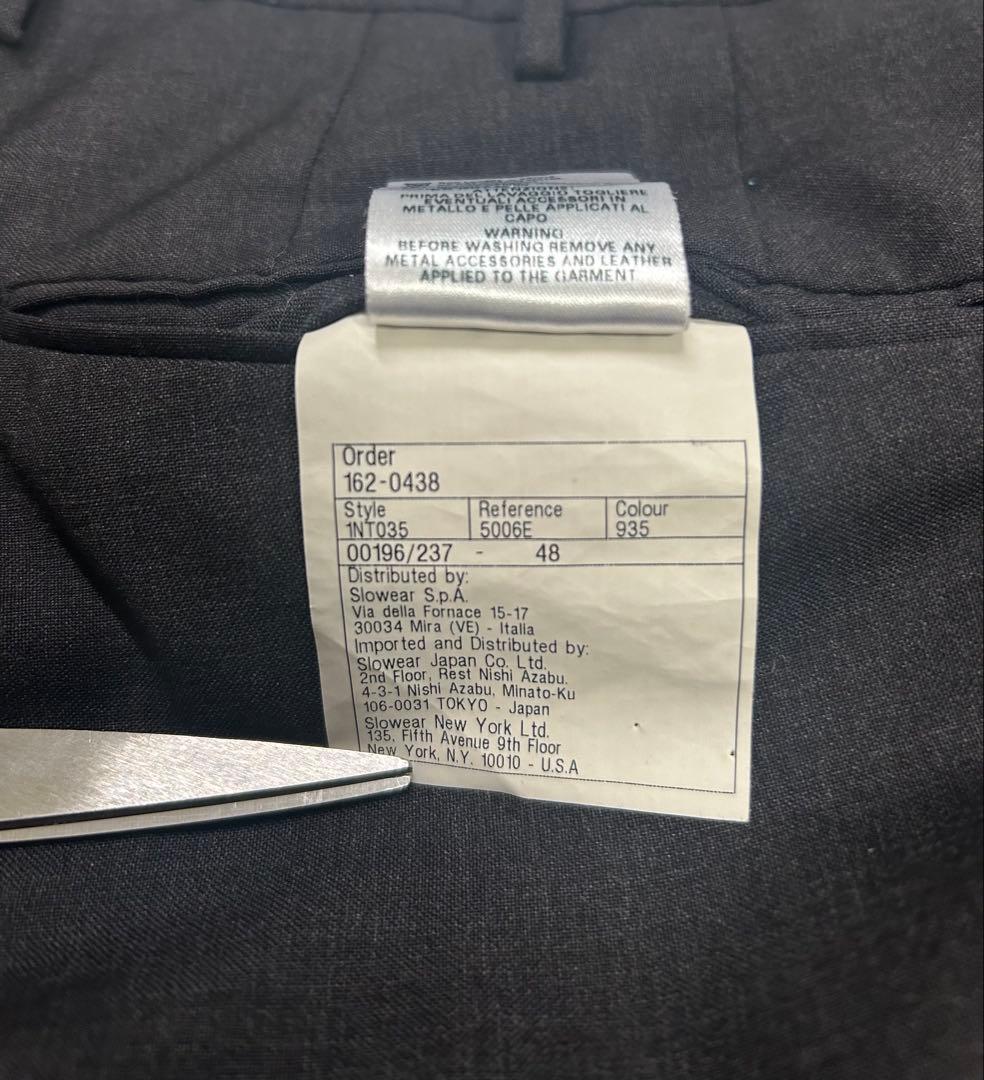 インコテックス スラックス 48 super100 1NT035