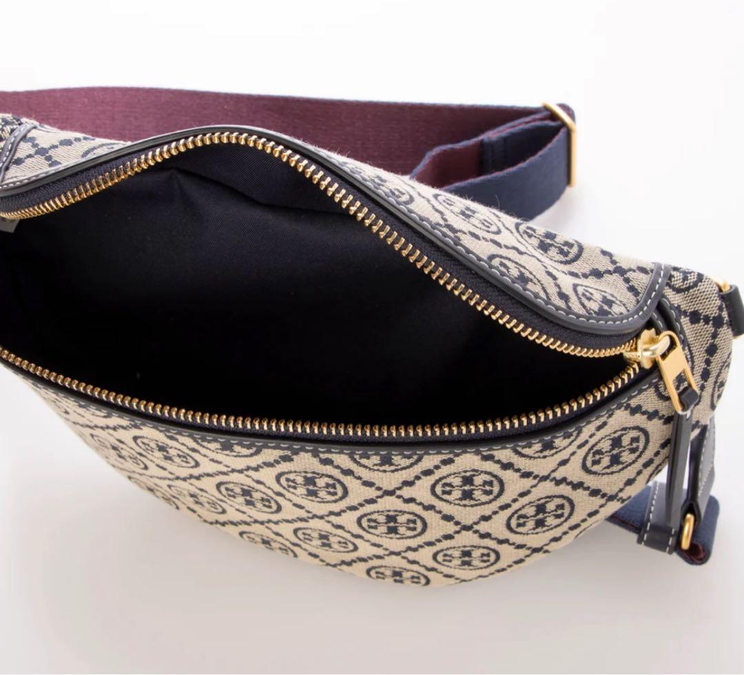 【新品】トリーバーチ　Tモノグラム ベルトバッグ