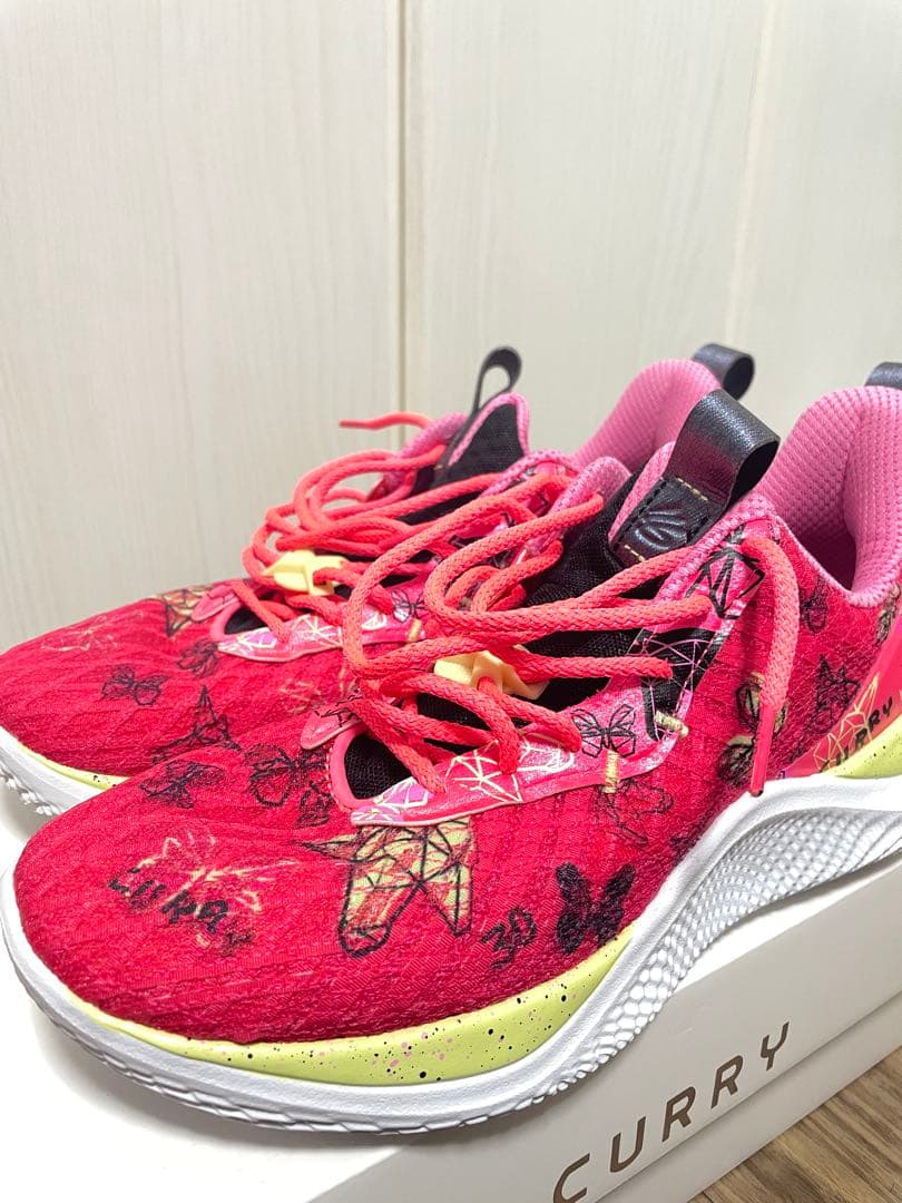 Curry 10 Girl Dad 28.0cm レッド