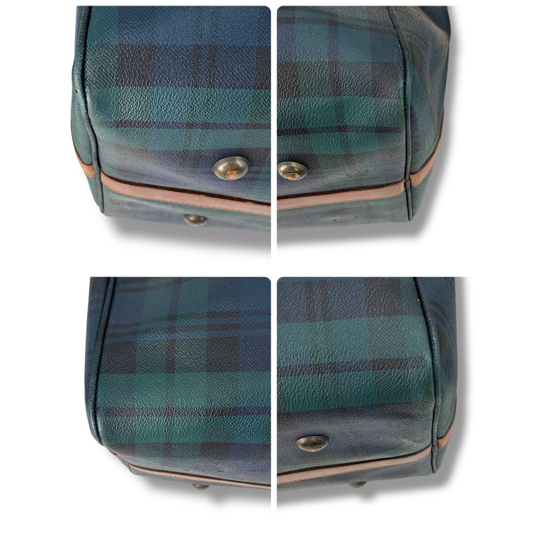 Vintage Polo Ralph Lauren チェック柄 ボストンバッグ