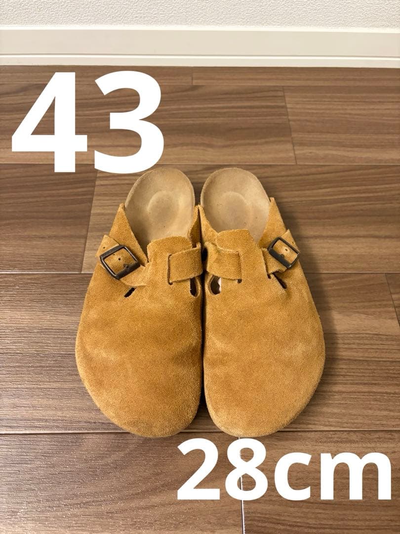 size28 43 ビルケンシュトック　ボストン　BIRKENSTOCK
