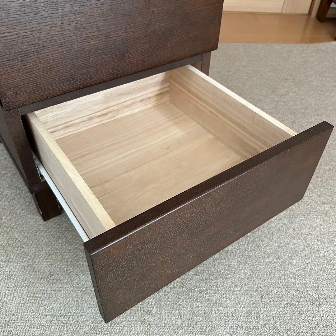 無印良品　タモ材4段チェスト【廃盤品】